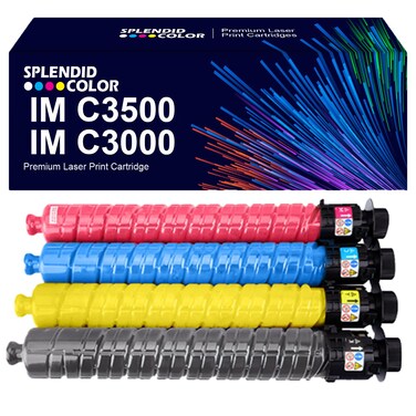 SPLENDIDCOLOR IM C3000 IM C3500 IMC3000 IMC3500 Toner Cartridge 842251 842252 842253 842254 Compatible for IM C3500 IM C3000 Printer