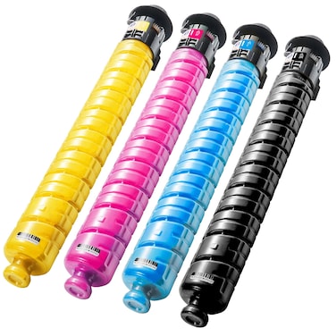 HEG IM-C2000/IM-C2500 Black Cyan Magenta Yellow 842307 842308 842309 842310 Toner Cartridge Replacement for Ricoh Lanier Savin IM C2000 IM C2500 Printer(4 Pack)