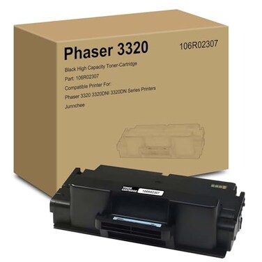 Phaser 3320 Black Toner Cartridge Replacement for Xerox 106R02305 Toner Cartridge for Phaser 3320 3320DNI Printers, 1-Pack