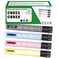 CS921 CS92X High Capacity Toner Cartridge Replacement for Lexmark CS92x CS921 CS923 CX920 CX921 CX922 CX923 CX924 CX92X CX921DE Printer.76C00K0 76C00C0 76C00M0 76C00Y0