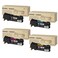 Phaser 6500 / WorkCentre 6505 High Capacity Toner Cartridge Set Replacement for Xerox 106R01597 106R01594 106R01595 106R01596 Toner Cartridge for Phaser 6500 WorkCentre 6505 Printer, 4 Pack