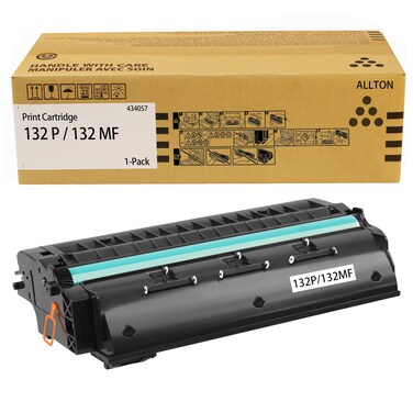Allton 132P Toner Cartridge Compatible for 132P Black Toner Cartridge 434057 Black Toner Cartridge Replacement for 132 P 132 MF Printers(1-Pack)