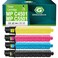 GREENBOX MP C4501 MP C5501 Toner Cartridge Replacement for Ricoh 841582 841585 841584 841583 Aficio MP C4501 C5501 Lanier LD645C LD655C Savin C9145 C9155 Printer (KCMY, 4 Pack)