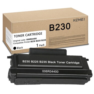 B230 B225 B235 Black Toner Cartridge with New Chip Extra High Capacity Replacement for Xerox 006R04400 Black Toner Cartridge Work with B230 B225 B235 Printer(1-Pack)