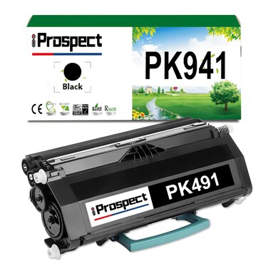iPROSPECT Remanufactured PK941 Black Toner Cartridge, 1 Pack Compatible for Dell 2350DN 2330DN 2330D 2330DTN 2350D 2330 2350 Printer, 330-2650, 330-2667