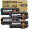 C500 Toner Cartirdge for Xerox Versalink C500/C505 Printer Replacement 106R03869 106R03866 106R03867 106R03868 Extra High Capacity Bundle Compatible C500N/DN C505S/X Printer Ink Cartridge(4 Pack)