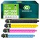 GREENBOX Compatible IMC3000 IMC3500 High-Yield Toner Cartridge Replacement for IMC3000 IMC3500 842251 842252 842253 842254 for Savin Lanier IMC3000 IMC3500 Printer (4 Pack)