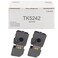 TRICARI 2 Black TK-5242K Toner Cartridge Compatible for Kyocera TK5242 TK-5242K 1T02R70US0 P-5026cdw M-5526cdn P-5026cdn M-5526cdw