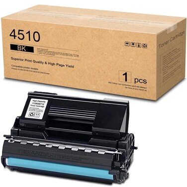 113R00712 Toner Cartridge Replacement for Xerox 113R712 113R00712 Toner Cartridge Compatible with Xerox Phaser 4510 4510B 4510DT 4510DX 4510N 4510YB 4510YN 4510YDT 4510YDX Printer (Black-19,000 Pages)