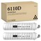 Verveoy 6110D/6075 Toner Cartridge 885400 Black Toner Compatible for Ricoh IM 7000 IM 8000 IM 9000 Aficio 1060 1075 2051 2060 2075 MP5500 MP6000 MP6001 MP6002 6500 7000 7500 MP8000 Printer (2-Pack)