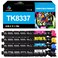 LeciRoba Compatible TK8337 Toner Cartridges Replacement for Kyocera TK-8337 1T02RL0US0 1T02RLCUS0 1T02RLBUS0 1T02RLAUS0 for Kyocera TASKalfa 3252ci 3253ci Printer (1 Black 1 Magenta 1 Cyan 1 Yellow)