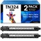 MasaiMara (28,000 Pages High Capacity Compatible Toner Cartridges for Konica TN324 TN326 TN514 TN515 TN516 TN513 TN512 for Konica Minolta Bizhub C258 C308 C368 Printer (Black, 2-Pack)
