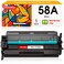 HenceBuy With Chip 58A CF258A Compatible Toner Cartridge Replacement for HP 58A CF258A CF258X 58X to use with Pro M404dn M404n M404dw MFP M428fdw M428dw M428fdn Toner Printer M404 M428 (Black 1-Pack )