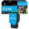 LeciRoba 006R04357 Cyan Toner Cartridge Replacement for Xerox 006R04357 C310 C315 Toner Cartridge for Xerox C310 C310DNI C310DNIM C315 C315DNI Printer, 2,000 Page-Yield (Cyan, 1-Pack)