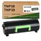 Allton TNP36 TNP39 Toner Cartridge A63V00W Compatible for TNP-36 TNP-39 Toner Replacement forkonica Minolta Bizhub 3300P 3301P Printers(1-Pack)