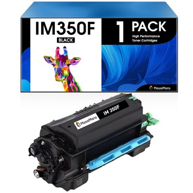 MasaiMara 14,000 Pages High Capacity Compatible Toner Cartridges Replacement for Ricoh IM 350 IM 350F IM350 IM350F IM-350F 418132 for Ricoh IM 350F Lanier IM 350F Savin IM 350F Printer (Black, 1-Pack)
