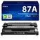 87A CF287A Black Toner Cartridge Compatible with HP 87A CF287A 87X CF287X Toner Replacement for HP Enterprise M501 M501n M501dn M506 M506n M506dh MFP M527 M527c M527f M527z Printer(1-Pack, Black)