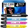 MasaiMara (17,500 Pages Compatible Toner Cartridges Replacement for Ricoh 842378 842379 842380 842381 for Ricoh IM C300 IM C300F IM C400 IM C400F IM C400Sf Printer (Black Cyan Magenta Yellow, 4-Pack)