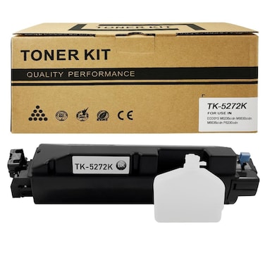 TRICARI TK5272K TK-5272K Toner Cartridge Replacement for Kyocera TK5272 TK-5272 for Kyocera ECOSYS P6230cdn M6235cidn M6630cidn M6635cidn (1-Pack Black) High Yield
