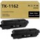 APRONE TK1162 TK-1162 Toner Cartridge Compatible with ECOSYS P2040 P2040DW P2040DN Printer 7,200 Pages Extra High Capacity (Black,2-Pack)