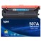 507A Cyan CE401A Toner Cartridge,Replacement Compatible for HP 507 507 A 507X CE401X for for Laserjet 500 Color m551 m551dn m551n m551xh m570dn m570dw m575c m575dn m575f (1-Pack)