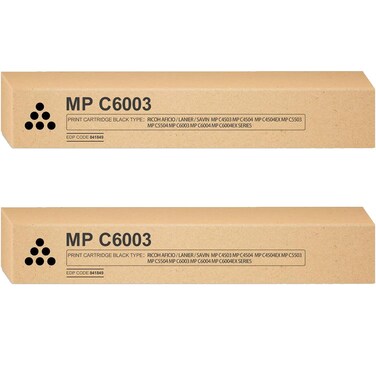 MP C6003 Black Toner Cartridge High Yield - Compatible 841849 MP C6003 Toner Black Replacement for Ricoh MP C6003 MP C4503 MP C5503 MP C4504 MP C4504ex MP C5504 MP C6004 MP C6004ex MP C6503 Printer