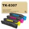 TK-8307 Toner Cartridges Compatible TK-8307K TK-8307C TK-8307M TK-8307Y Replacement for Kyocera TK-8307 Toner for Mita Taskalfa 3050ci 3550ci 3051ci 3551ci 1T02LK0US0 1T02LKCUS0 1T02LKBUS0 1T02LKAUS0