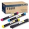 Phaser 7800 Toner Cartridge 106R01569 106R01566 106R01567 106R01568 High Capacity Replacement for Xerox Phaser 7800 7800DN 7800DX 7800GX Printer( 4-Pack   CMBY)