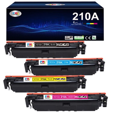 210A Toner Cartridges 4 Pack Replacement for Color MFP 4301fdw 4301fdn Pro 4201dw 4201dn Series Printer Ink (&acirc;&euro;ŽBlack Cyan Yellow Magenta)