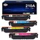 210A Toner Cartridges 4 Pack Replacement for Color MFP 4301fdw 4301fdn Pro 4201dw 4201dn Series Printer Ink (&acirc;&euro;ŽBlack Cyan Yellow Magenta)