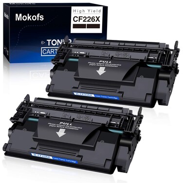 Mokofs Compatible Toner Cartridge Replacement for HP 26A CF226A 26X CF226X Use with HP Laserjet Pro M402n M402dn M402dw M402d m426fdw M426fdn M426dw Printer (High Yield 2 Black)