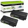greencycle 2 Pack ML-D1630A Toner Cartridge High Yield Compatible for Samsung ML1630 ML-1630 ML-1630W SCX-4500 SCX-4500W Series Printer
