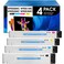 MasaiMara W9050 W9050MC W9051MC W9052MC W9053MC Toner Cartridges Replacement for HP Managed MFP E87640 E87650 E87660 E87640Z E87650Z Printer (Black, Cyan, Magenta, Yellow, 4-Pack)
