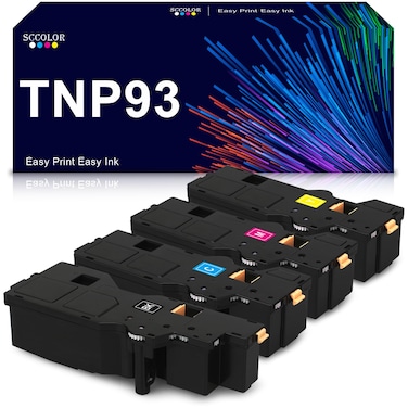 SPLENDIDCOLOR TNP93K TNP93C TNP93M TNP93Y Compatible TNP-93 TNP93 Toner Cartridge Replacement for Konica Minolta Bizhub C3100i Printer.AE1Y131 AE1Y231 AE1Y331 AE1Y431