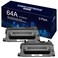64A CC364A Black Toner Cartridge Compatible 64A CC364A Toner Replacement for HP P4014n P4014dn P4015n P4015dn P4015tn P4015x P4515n P4515tn P4515x (2 Pack).