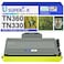USUPERINK High Yield Compatible Toner Cartridge Replacement for Brother TN360 TN-360 TN330 TN-330 to use with HL-2170W HL-2140 DCP-7040 MFC-7840W MFC-7320 MFC-7340 MFC-7345N (Black, 1-Pack)