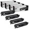 LD Products Compatible Replacements for HP 30X 30A CF230X CF230A Toner Cartridge High Yield (Black 4-Pack) for HP M203d, M203dn, M203dw, MFP M227d, MFP M227fdn, MFP M227fdw, MFP M227sdn