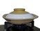 Casserole Clay Pot Shallow Pan Baking Dishes Oven Elegant Earthy Clay for Cooking Dolsot Bibimbap Soup(White Light saucepan)