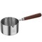 Sauce Pan 250ML Saucepan Stainless Steel Sauce Pot Double Spout Oil Pan Warming Pot Frothing Pitcher Dishwasher Safe for Home Kitchen Cookware Accessories