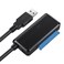 Cablecc Angled SATA 22 Pin to USB3.0 Adapter Cable for 2.5" 3.5inch Hard Disk Drive SSD for Desktop Laptop