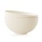 WENSHUO Serving Bowls, Modern Farmhouse Salad Bowls, Ceramic Fruit Bowls, 7.5&quot; Set of 2 (Matte Cr&Atilde;&uml;me)