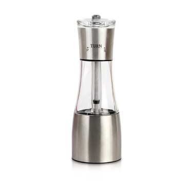 2 Sided Pepper Grinder Set - Salt and Pepper Grinder with Adjustable Coarseness, Perfect for Grinding Spices and Salt