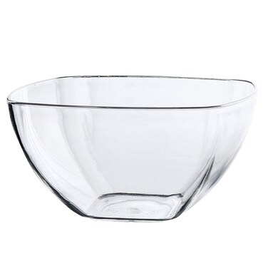 DOITOOL Small 4.5 Inch Square Tempered Glass Salad Bowls