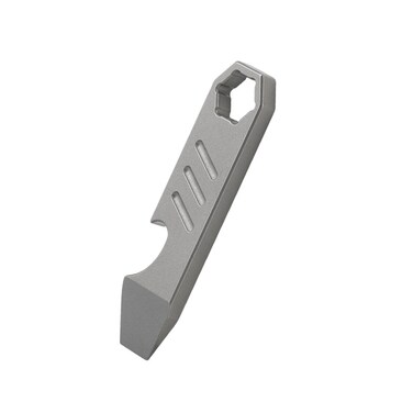 Hamans EDC Pry Bar Mini EDC Tool Pocket Keychain Multi Tool Titanium Pry Bar EDC Pry Bar for Keychains