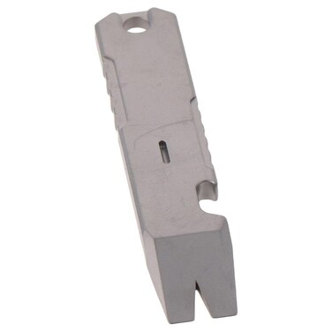 napkery EDC Pry Bar, EDC Pry Tool, Bottle Opener, Nail Puller with Pry Lid, Screw and Pocket Tool