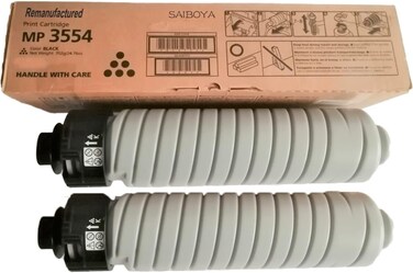 SAIBOYA 2PK MP3554 Black Toner Cartridge Replacement for Ricoh 841999 842126 for Ricoh MP2554 MP3554 MP4055 MP5054 MP5055 MP6055 IM4000 IM5000 IM6000 Printer,37,000 Pages