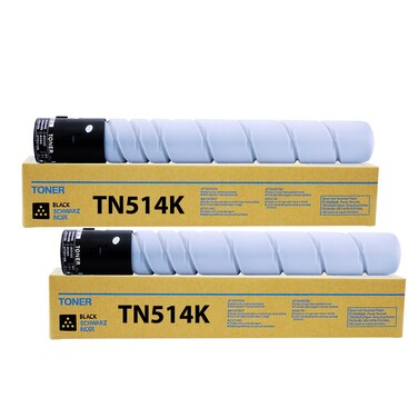Jmomy Compatible TN514 TN514K TN-514 TN324 TN326 TN512 TN513 TN515 TN516 A9E8130 Toner Cartridge Compatible for Konica Minolta Bizhub C458 C558 C658 (28,000 Pages, Black, 2 Pack )