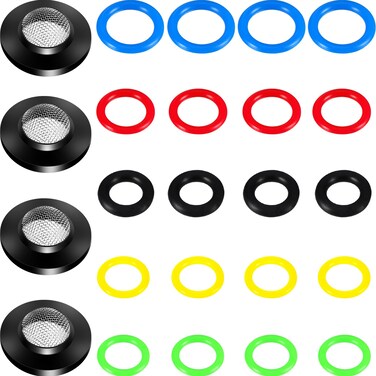 24 Pack O-Ring Power Pressure Washer Kit 6 Sizes for Power Pressure Washers, Pump, Hose, Gun, Wand and Lance