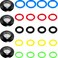 24 Pack O-Ring Power Pressure Washer Kit 6 Sizes for Power Pressure Washers, Pump, Hose, Gun, Wand and Lance