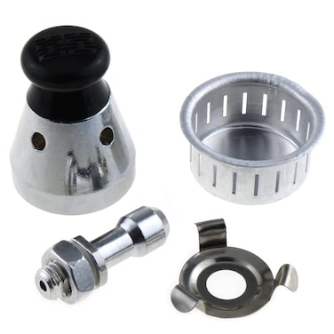 LUORNG Universal Cooker Jigger Valve Replacement Safe Regulator Weight Pressure Control With Cover and Bracket